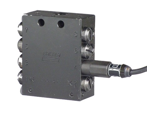 Lincoln Quicklub Progressivverteiler SSV 6-N, mit Stecker (10-36V DC)