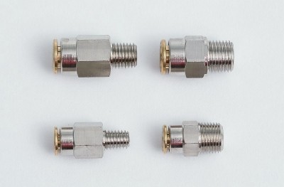 Ger. Einschraubverschr. steckbar 4 mm