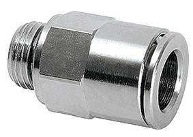 Schlauchanschluss G1/8a steckbar gerade - 8 mm