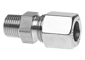 Schneidring-Verschraubung R1/8a gerade - 8 mm